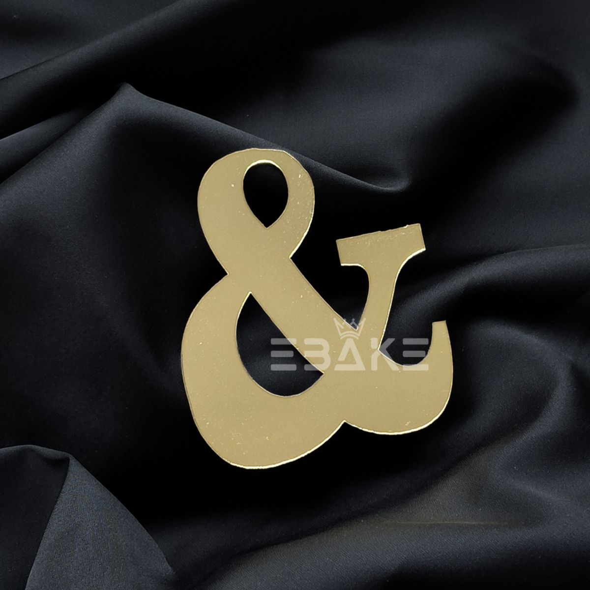 Alphabets A-Z Charm/Cutout Cake topper 3 Inch (Single Piece)