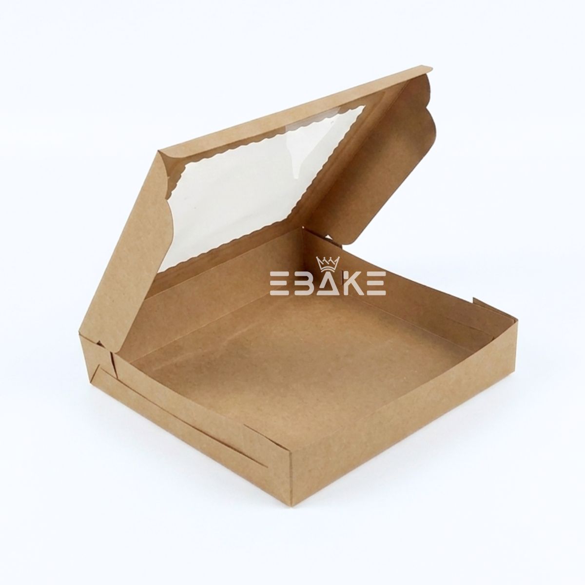 9 Piece Brownie Box Inside Coated
