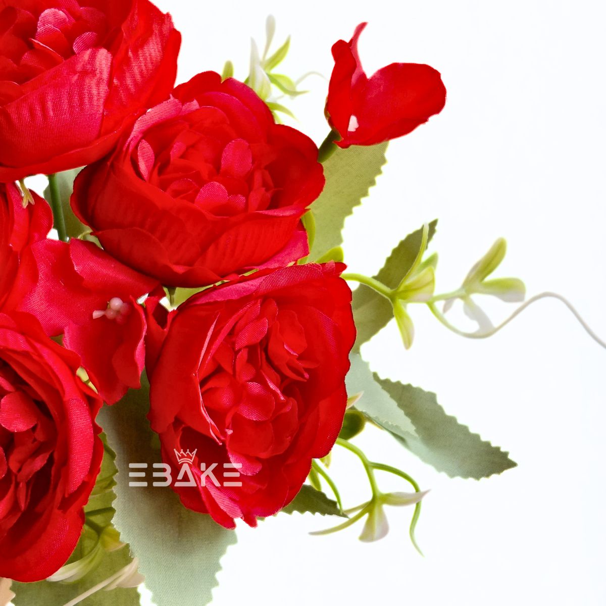 A2017 Peony Bunch with Fillers (Red)