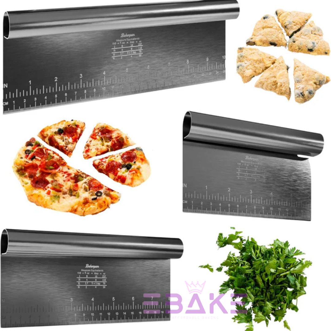 Stainless Steel Cake Scraper