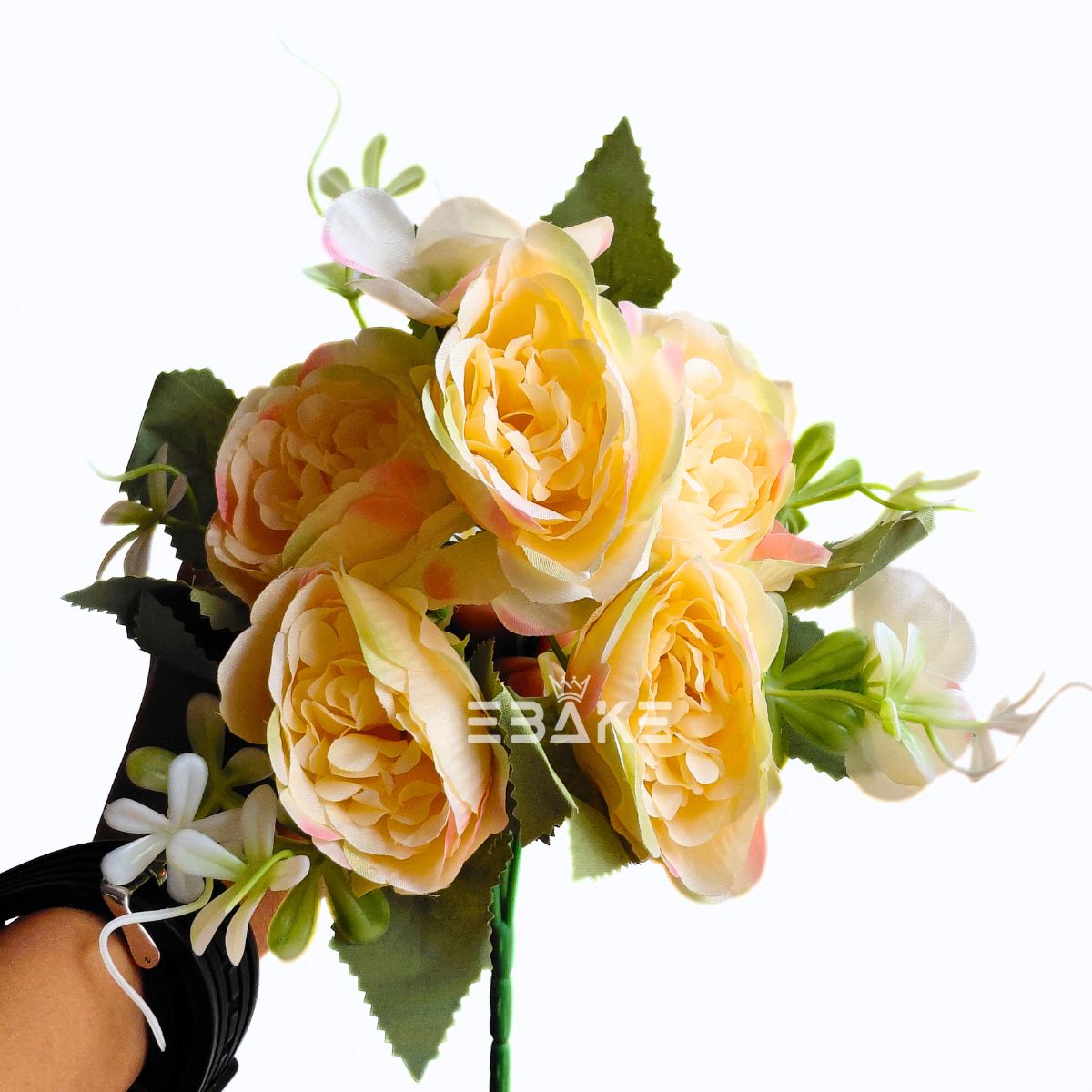 A2019 Peony Bunch with Fillers (Yellow Mix)
