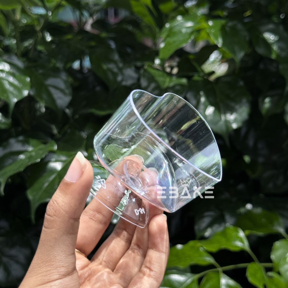 Heart Shaped Acrylic Dessert Cup / Mousse Cups (Set of 5)