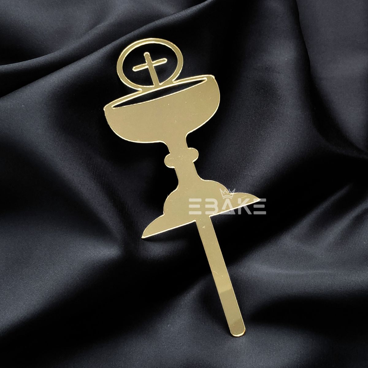 Ciborium Cake Topper Holy Communion Golden