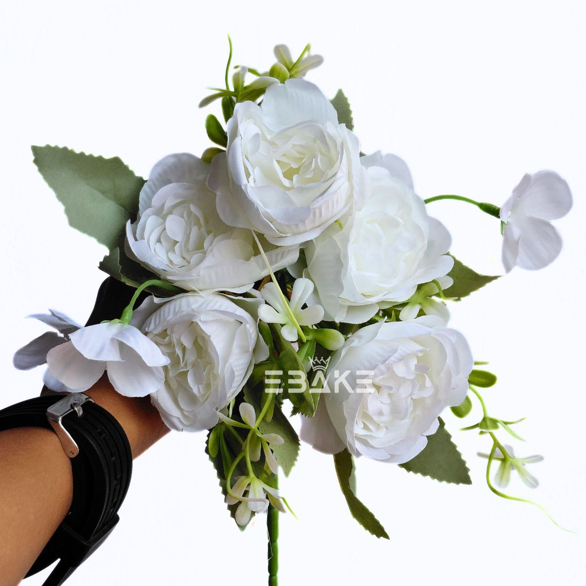 A2021 Peony Bunch with Fillers (White)