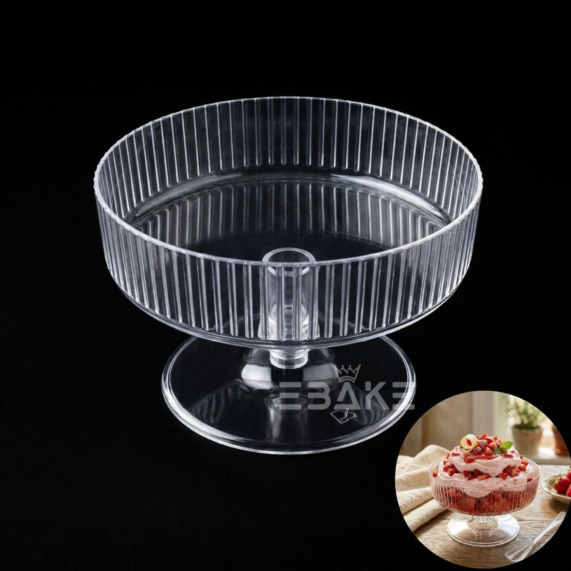 Acrylic Dessert Cup / Mousse Cups (Set of 5)