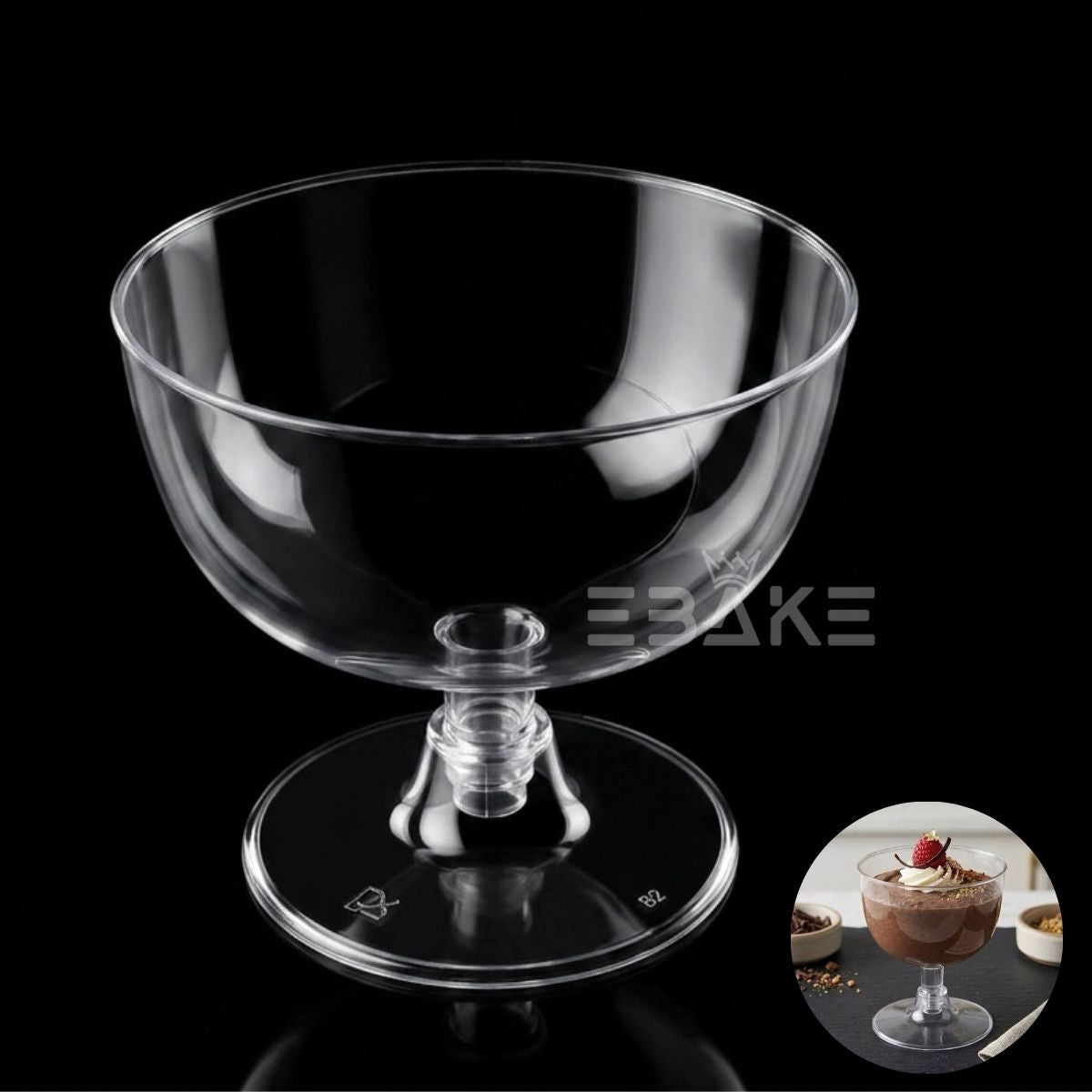 Acrylic Dessert Cup / Mousse Cups (Set of 5)