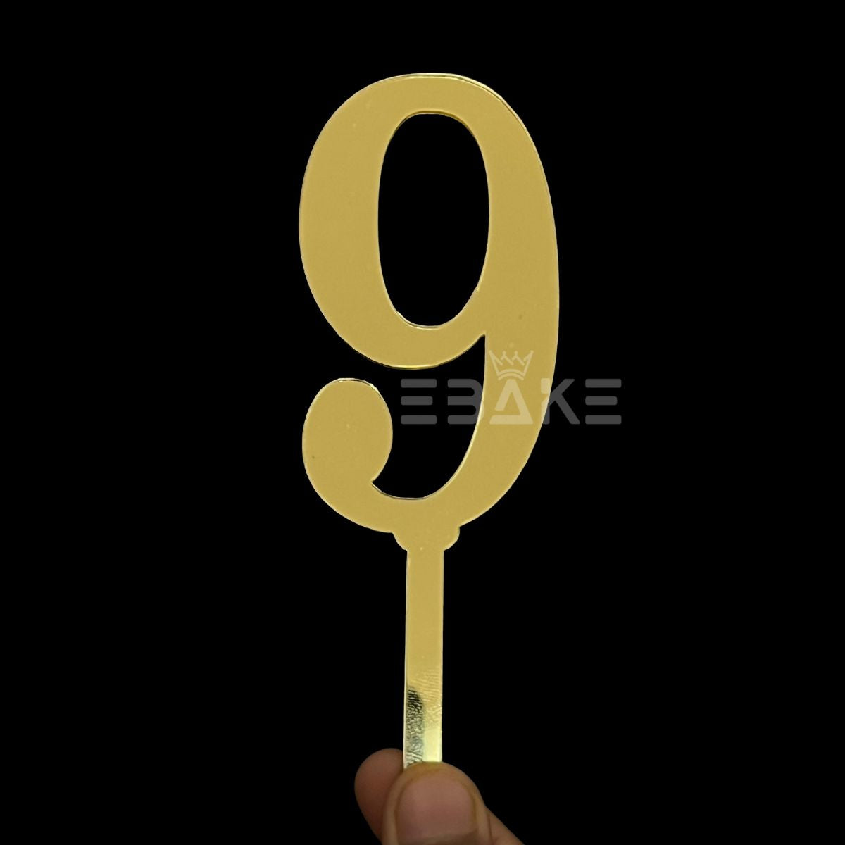 Number 9 Cake Topper 4.5inch