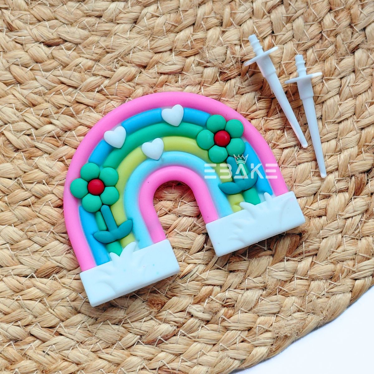 Rainbow Cake Topper