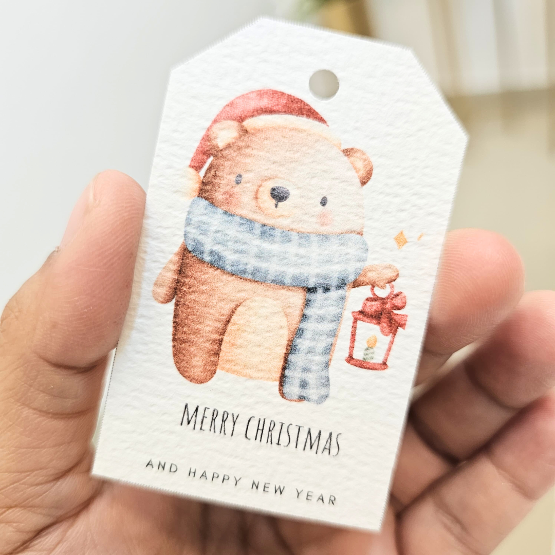 Christmas Gift Tag - Set of 4 Pcs