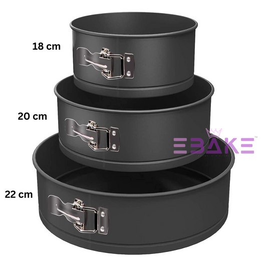 Springform Pan Round (3 Pieces Set)