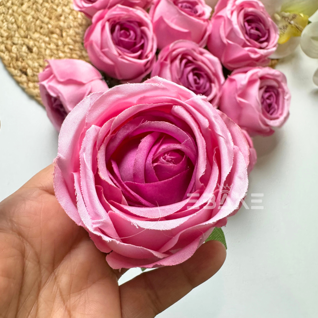 Cabbage Rose - A602 Pink & Purple