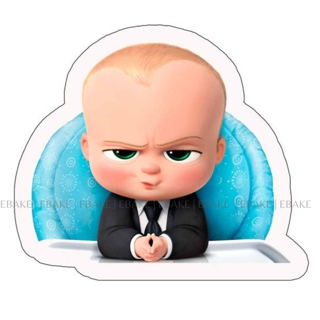 Boss Baby Edible Theme Topper