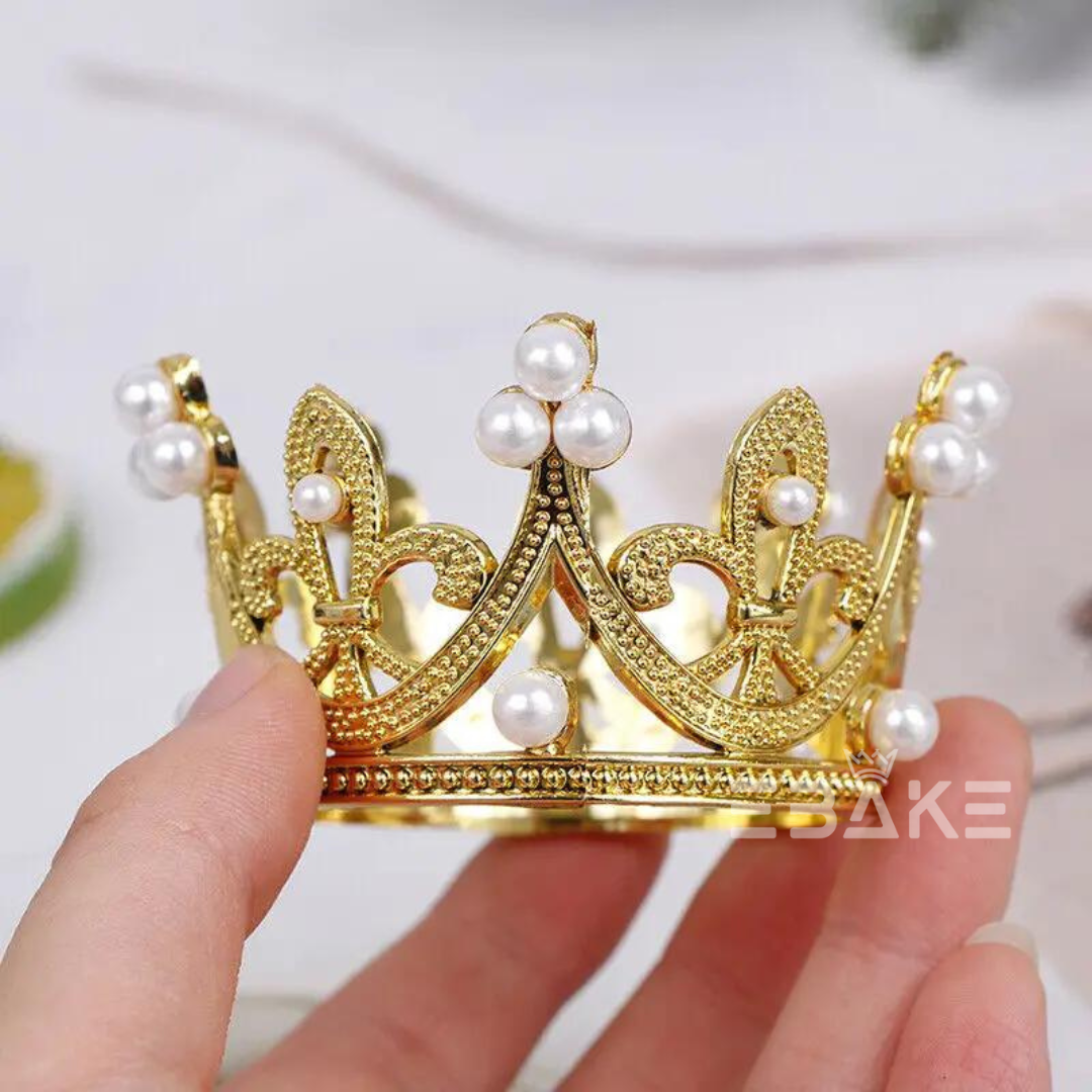 Small Cake Crown - Gold