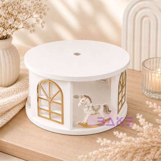 White Cake Spacer (Cake Separator)