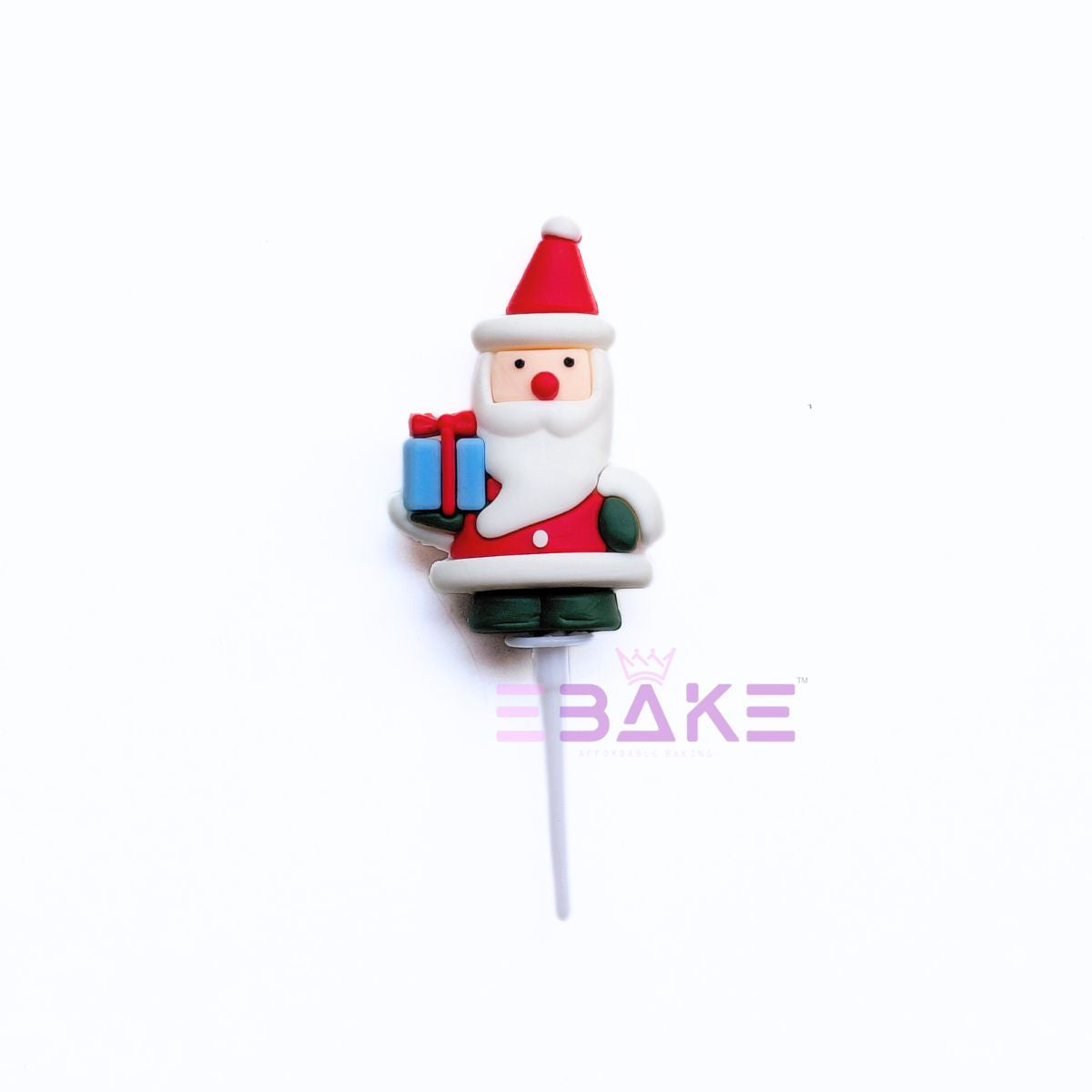 Christmas Figurines Cake Topper (Set of 4 Pcs)
