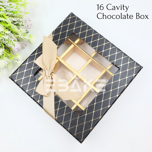 16 Cavity Imported Chocolate Box (Single Piece) - A449