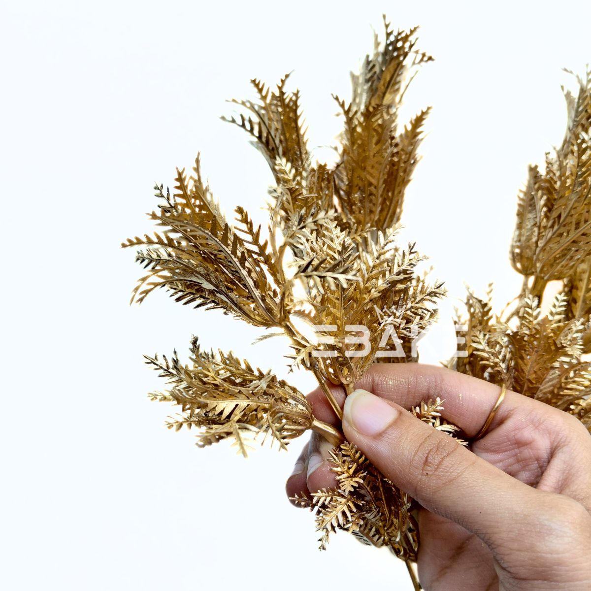 Golden Filler & Leaves Bunch