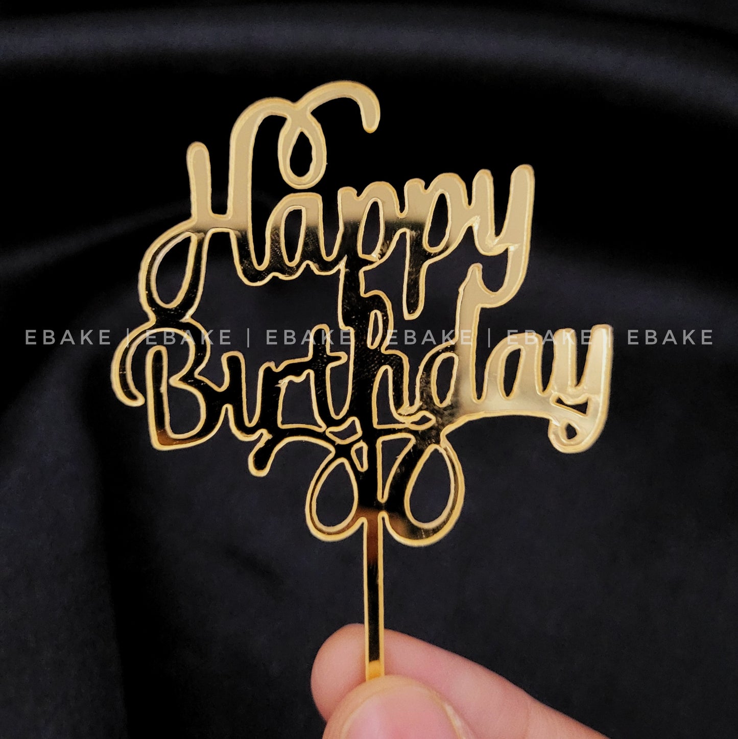 Happy Birthday Mini Topper