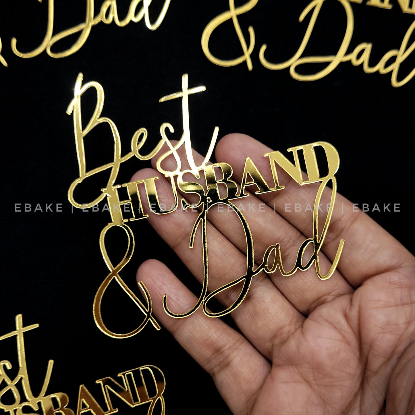 Best Husband & Dad Mini Cutout (Set of 3 Pieces)