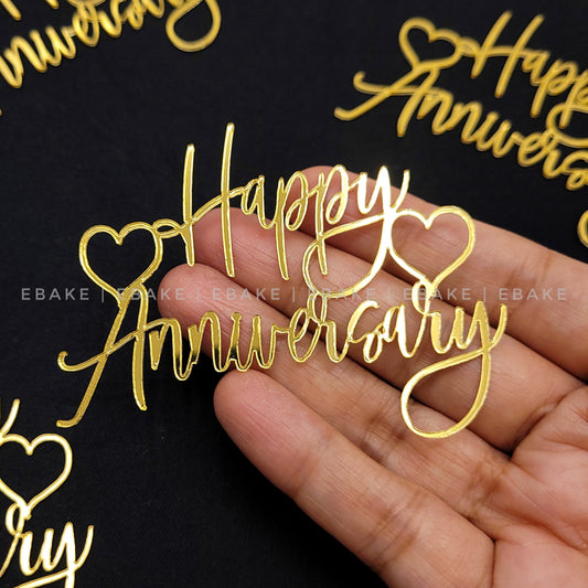 Mini Anniversary Cutout (Set Of 6)