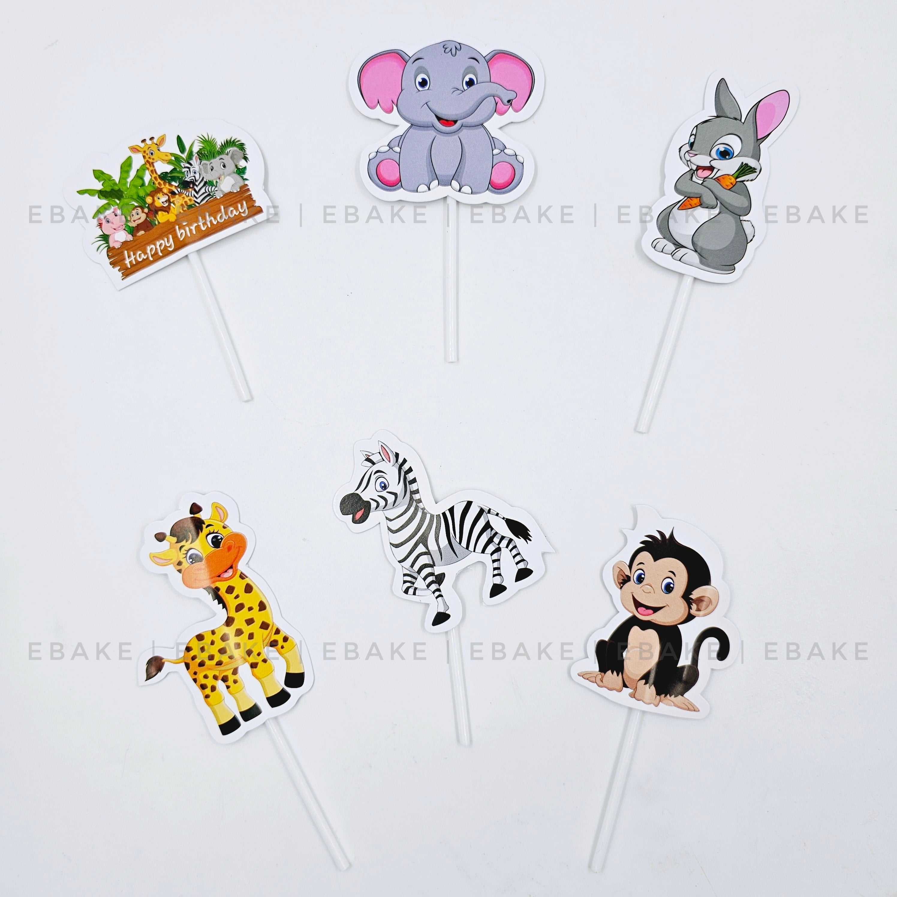 Cartoon Ribbon Topper Cartoon & Theme Toppers – EBAKE