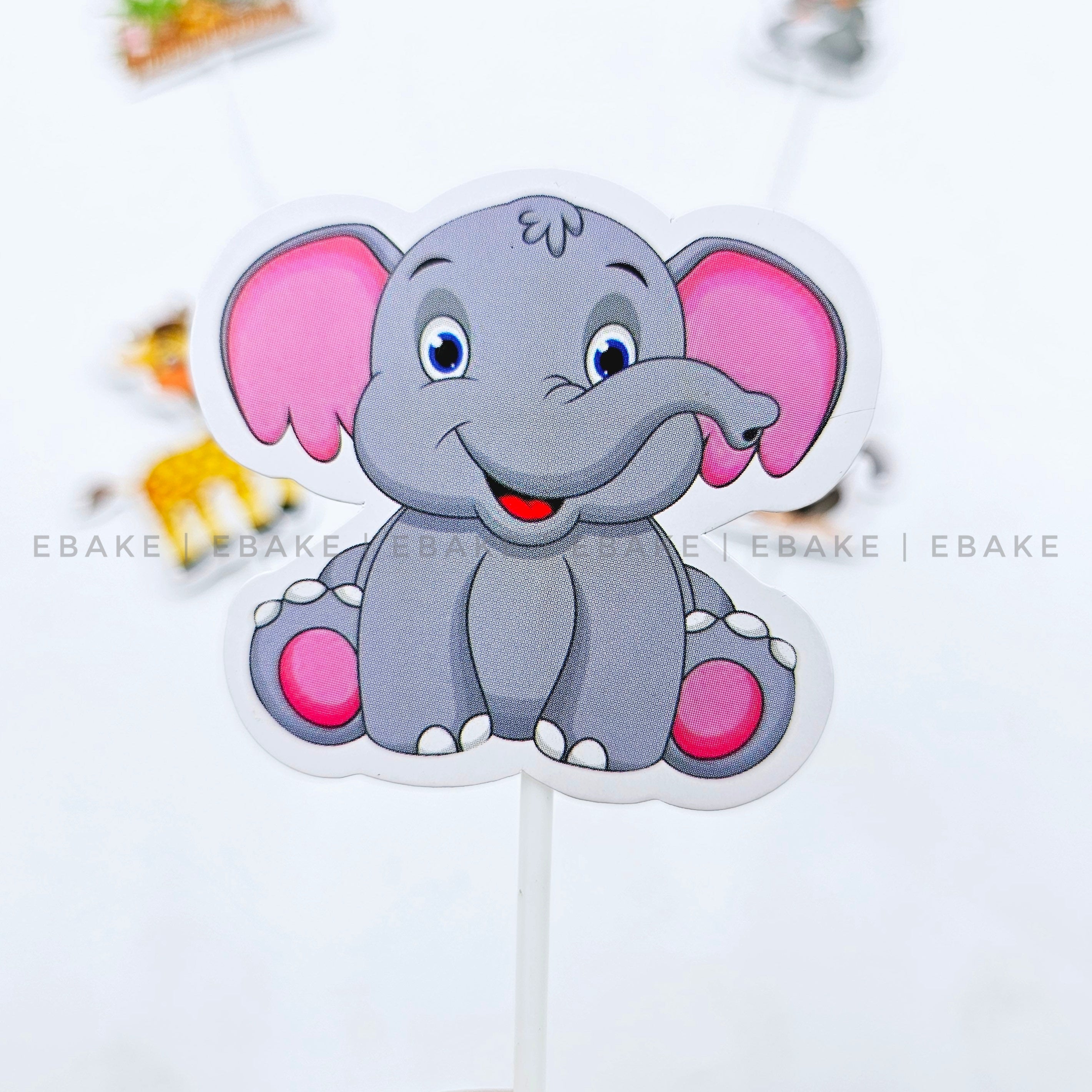 Cartoon Ribbon Topper Cartoon & Theme Toppers – EBAKE