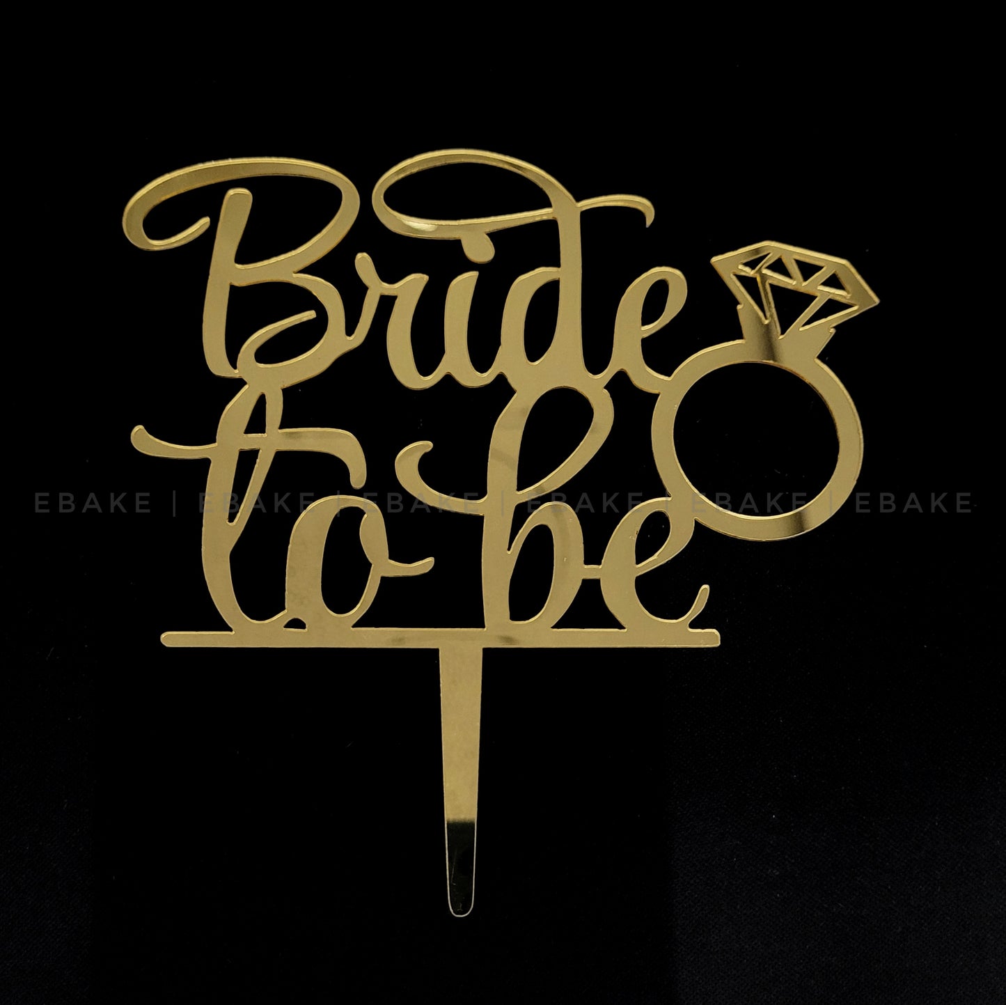Bride To Be Cake Topper