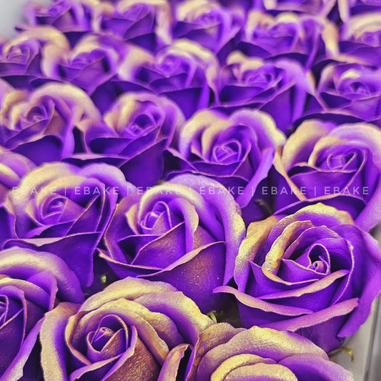 Scented Rose Purple & Golden (Single Piece)