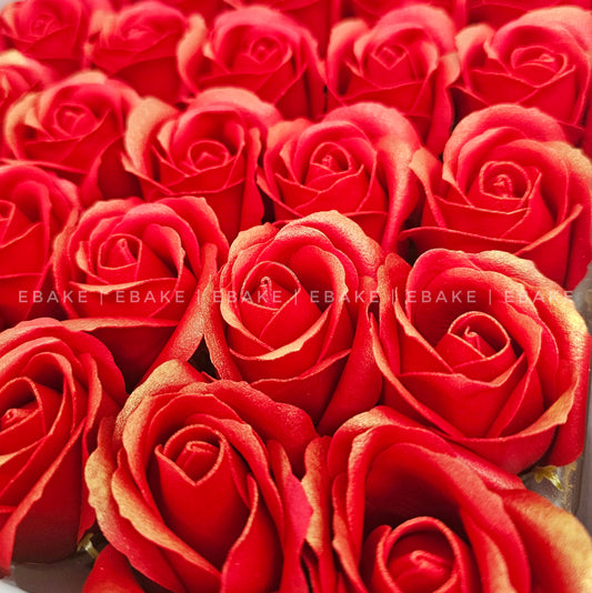 Scented Rose Red & Golden (Single Piece)