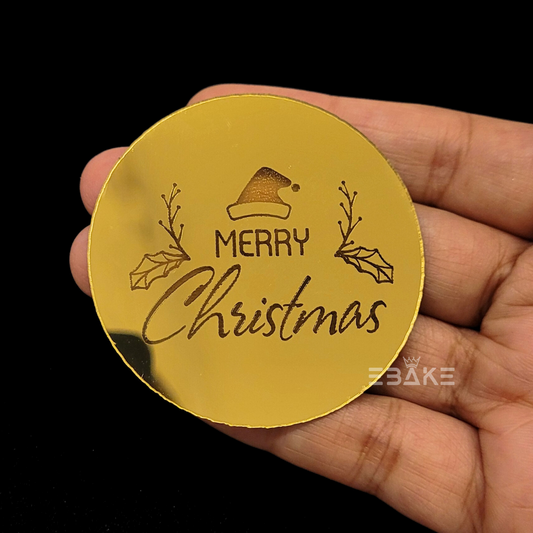 Merry Christmas Coin 2" (Single Piece)