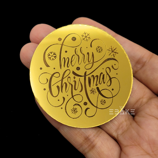 Merry Christmas Coin 2" (Single Piece)