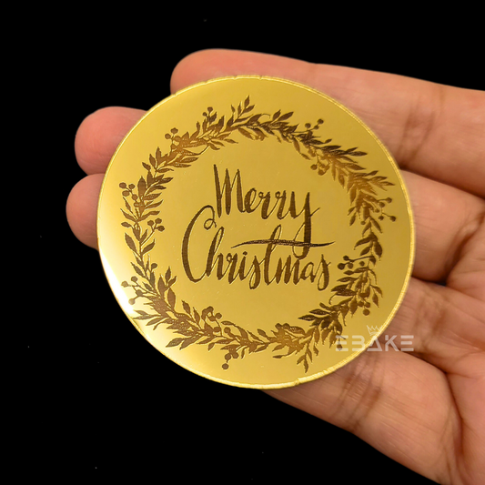 Merry Christmas Coin 2" (Single Piece)