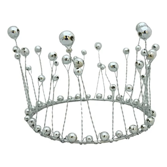 Cake Crown - Silver