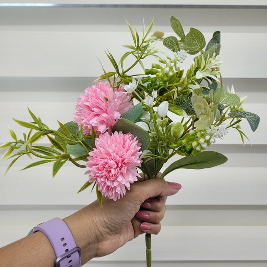 Flower Bunch With Fillers Pink (Dahlia & Fillers) - A730