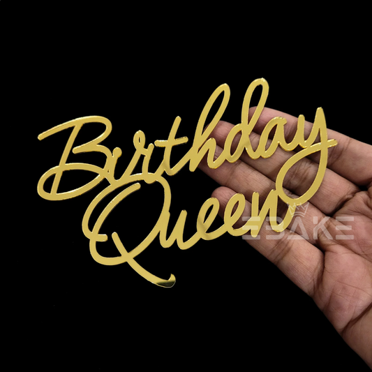 Birthday Queen Cutout/Charm