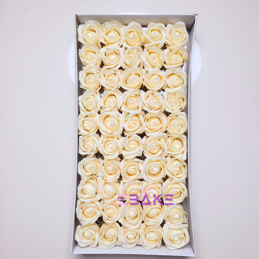 Scented Rose - Cream Full Box (50 Pieces)