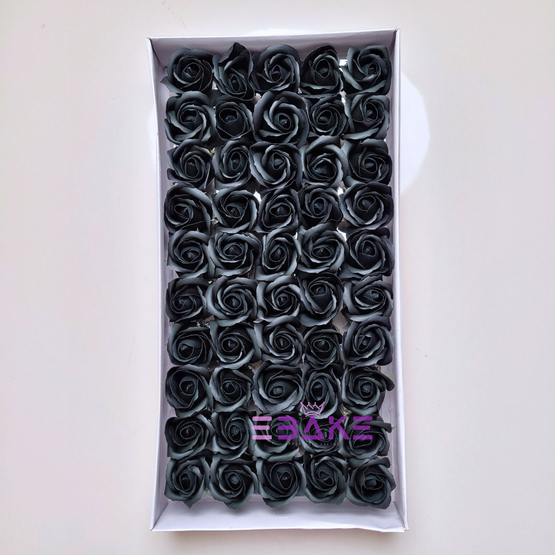Scented Rose - Black Full Box (50 Pieces)