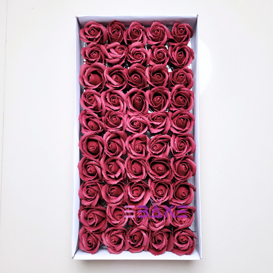 Scented Rose - Maroon Full Box (50 Pieces)
