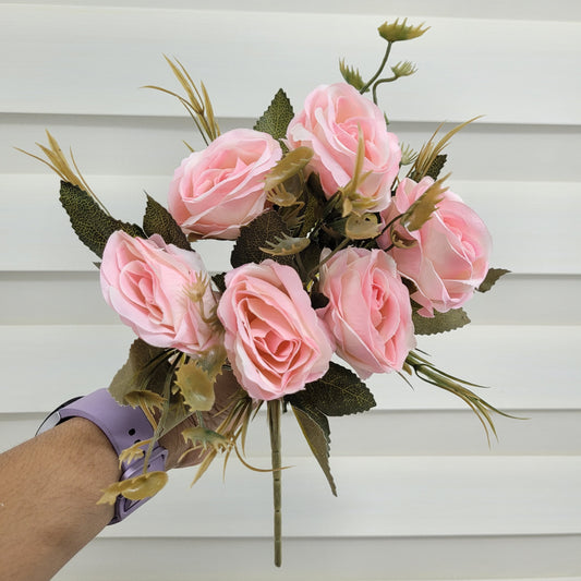 A946 Pink Rose Bunch (6 Roses)