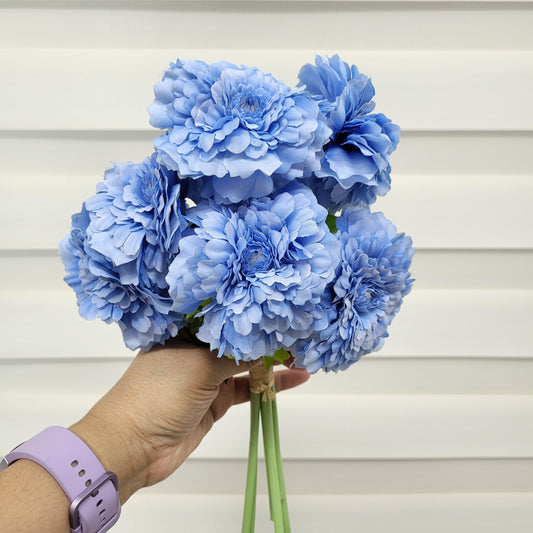 A950 Blue Dahlia Bunch (6 Dahlias)