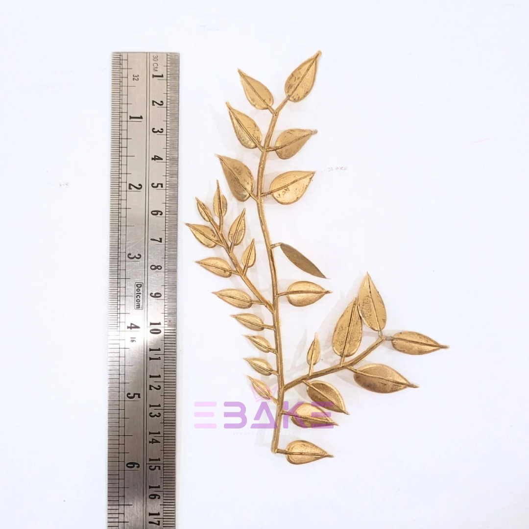 Artificial Golden Ruscus Leaves (Single Piece) A1012