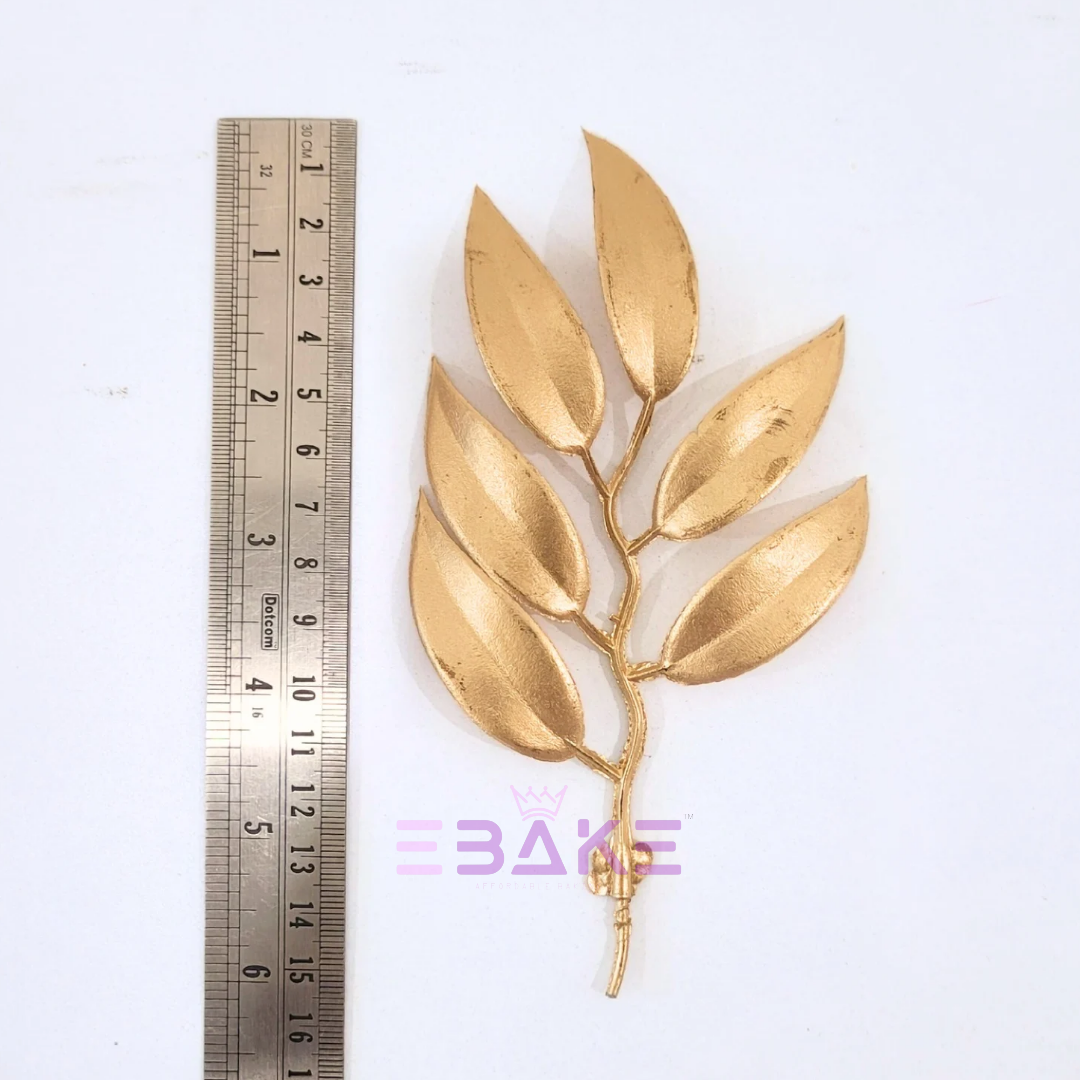 Artificial Golden Leaf (Single Piece) A1016