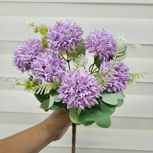 Lavender Dahlia Bunch With Fillers - A1038 (6 Dahlias With Fillers)