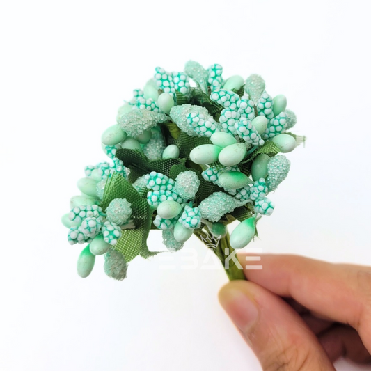 Pollen - Aqua Blue (Bunch Of 12 Pieces)