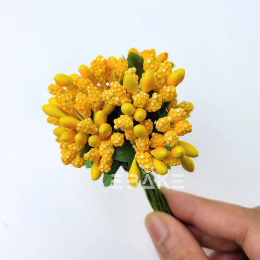 Pollen - Yellow (Bunch Of 12 Pieces)