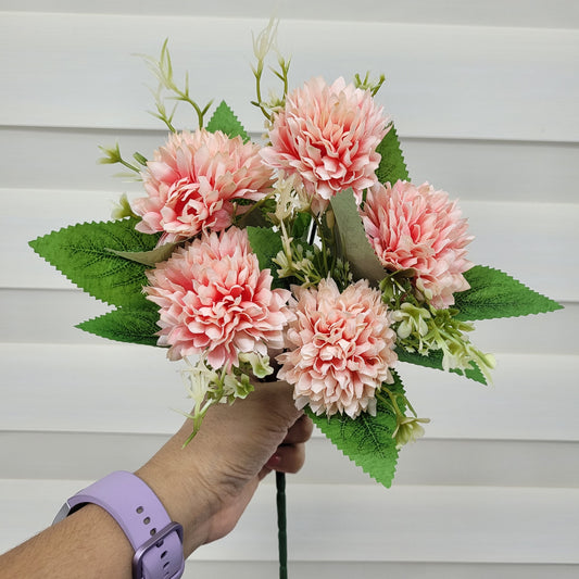 A1152 Small Dahlia Bunch (5 Dahlias With Fillers)