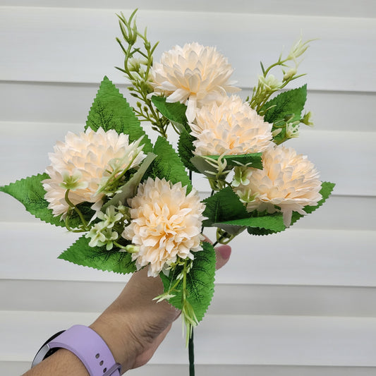 A1154 Small Dahlia Bunch (5 Dahlias With Fillers)