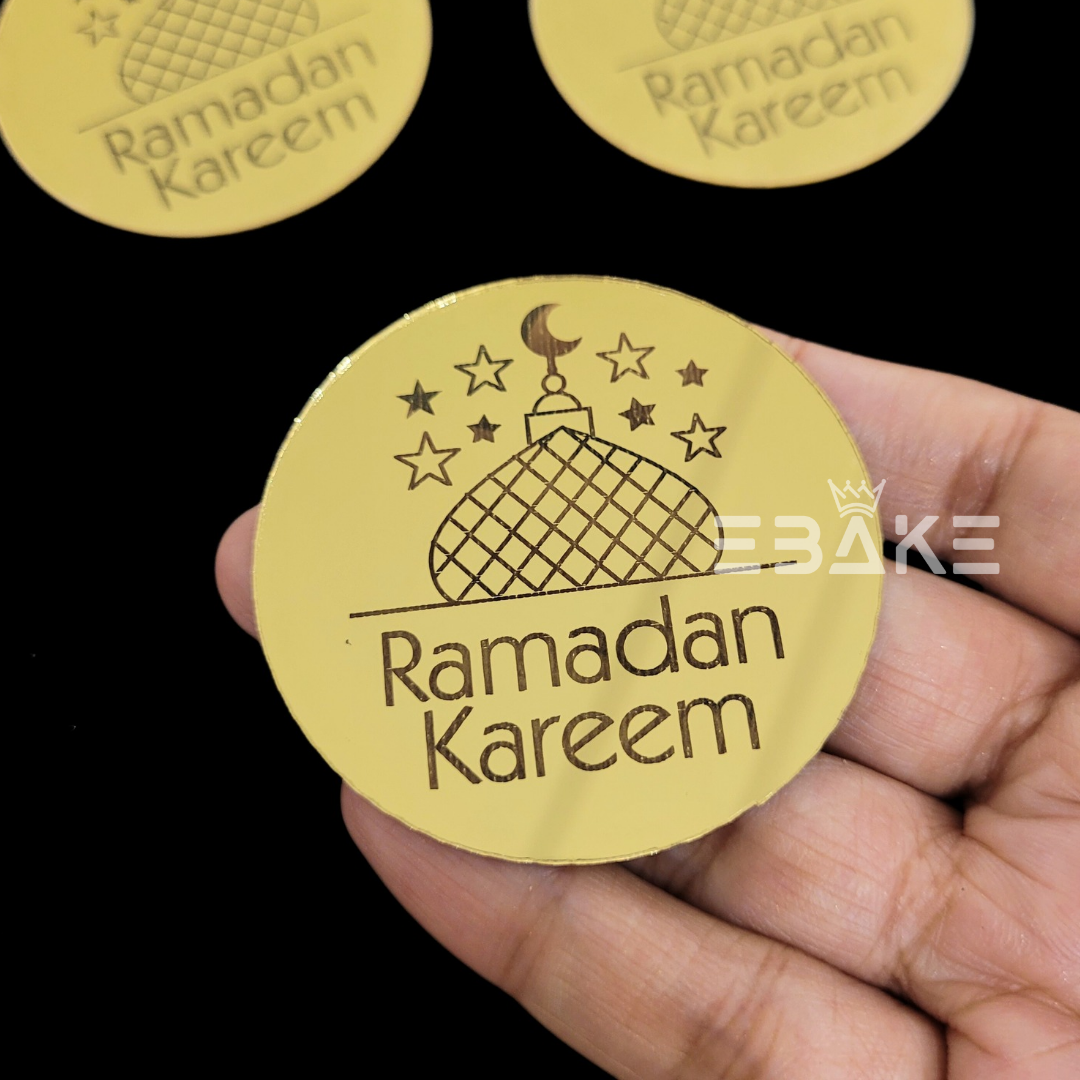 Ramadan Kareem Coin Topper 2" Single Piece