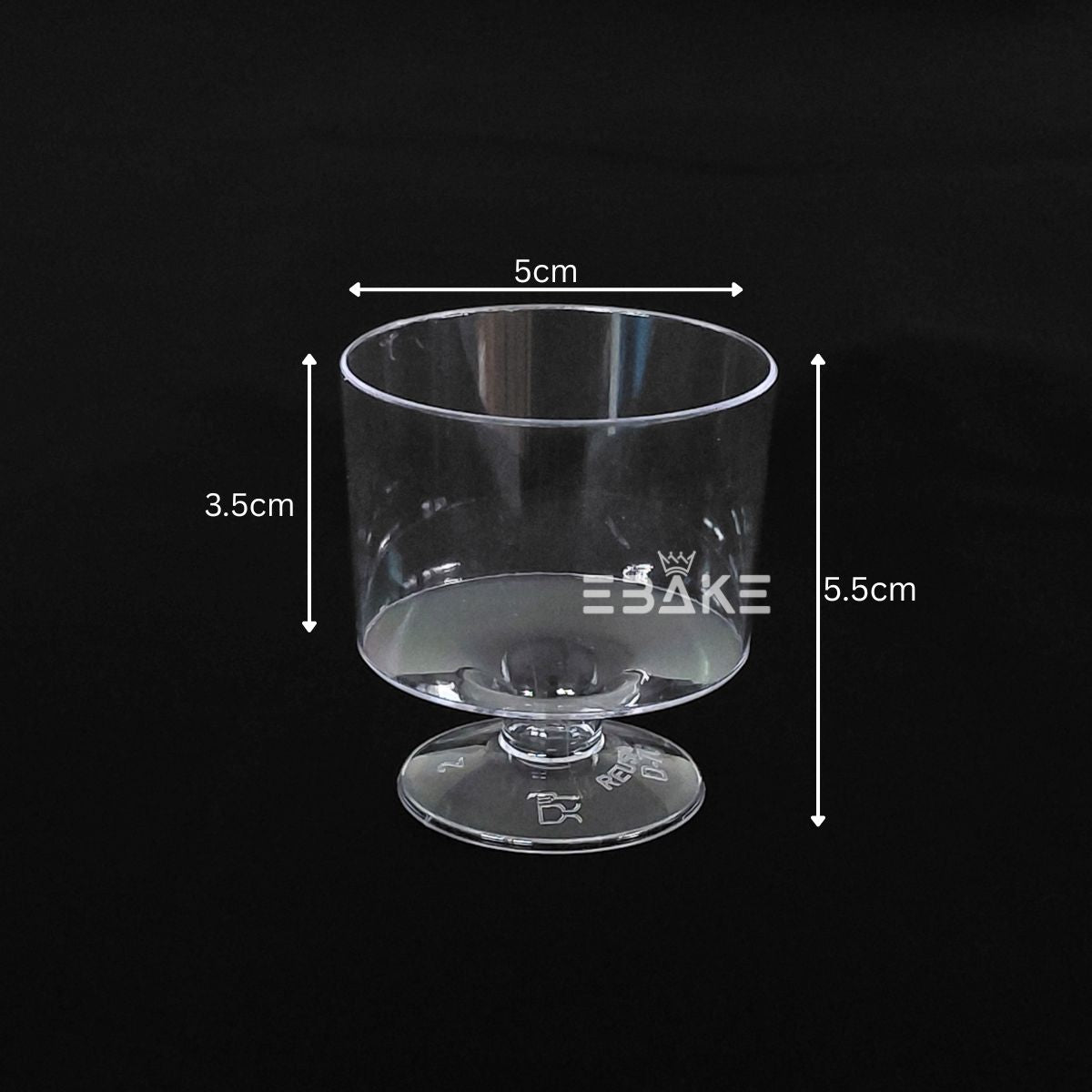 Acrylic Dessert Cup / Mousse Cups (Set of 5)