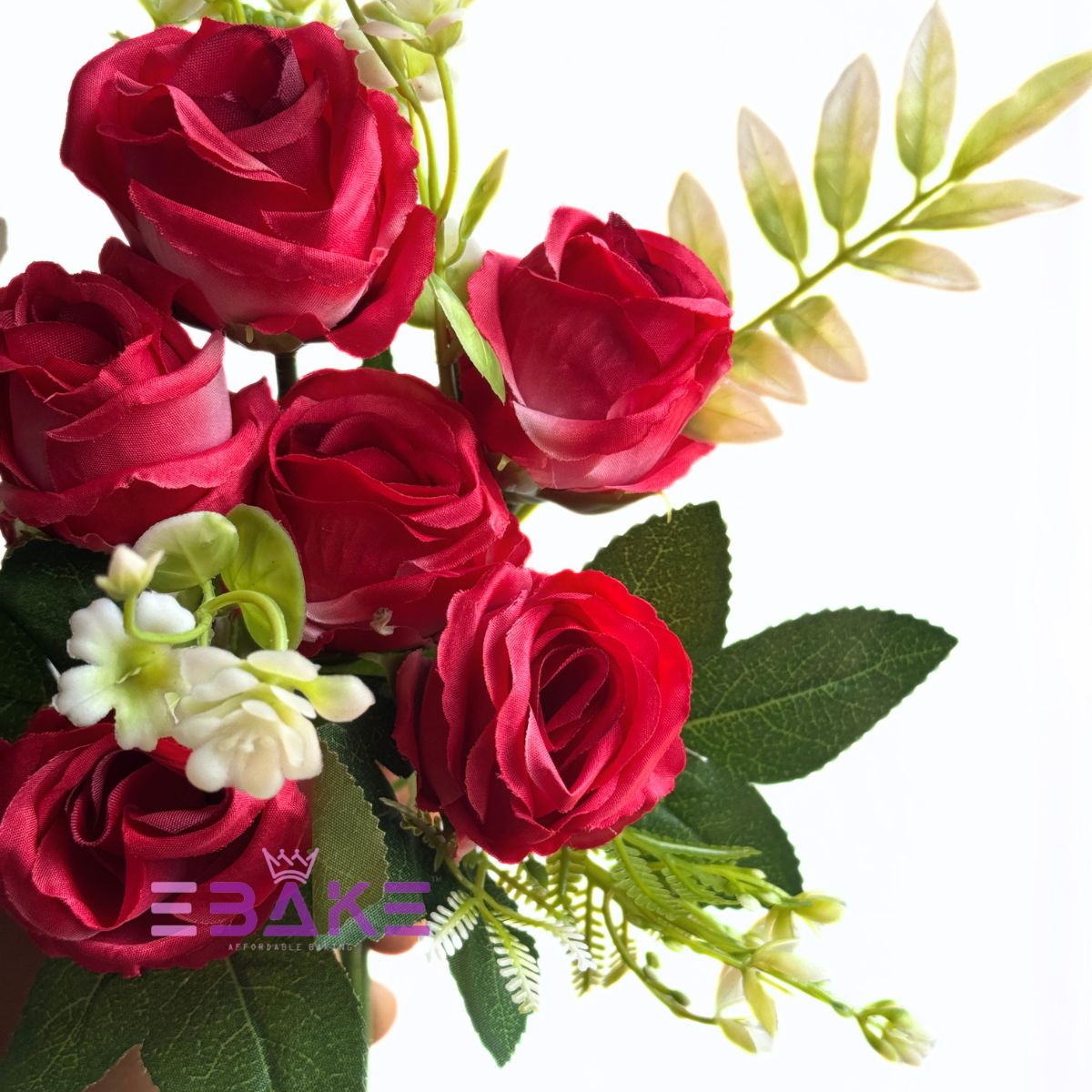 A1972 Rose Bunch With Fillers (Red)